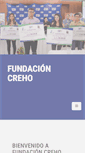 Mobile Screenshot of fundacioncreho.org.hn